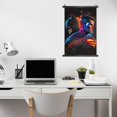 thumbnail image 2 of Poster Plastic Shaft Wall Hanging Banner Painting Canvas Artwork Wall Art Scroll Hanger Decor For Home Office 16"X24", 2 of 7