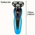 thumbnail image 4 of Multi-functional 4-in-1 electric shaver 4-head washable beard razor rechargeable men's razor USB rechargeable, 4 of 4