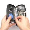 thumbnail image 4 of Protection Car Key Bag Car Key Box Leather Box Key Case With Hook An, 4 of 5