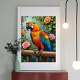 thumbnail image 2 of Diamond Art Kits for Adults - 5d Vibrant Parrot Among Roses Diamond Painting for Adults, Diamond Art for Adults Beginners, Diamond Painting Kits for Adults for Home Wall Decor, 2 of 7