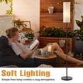 thumbnail image 4 of Lámpara de Pie Ambimall 163 cm Pantalla Beige Cadena de Tirar LED, 4 of 7