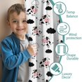 thumbnail image 3 of Blackout Kids Curtains,White Cow Cloud Pattern Childrens Insulated Curtains Set Of 2,Bedroom Essentials,Toddler Room Decor 42x84in(106x213cm), 3 of 5