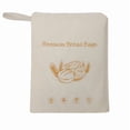 thumbnail image 2 of Bolsa de pan reutilizable forrada de cera de abeja XL 13"x17" | Mantiene la masa madre, la baguette y la bola frescas hasta 48+ horas | Almacenamiento de pan de lino lavable | Solución sostenible de, 2 of 3