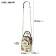 thumbnail image 2 of FORMRS Crossbody Bag for Women Quilted Travel Shoulder Cell Phone Purse with Chain Strap Handbag, Birds with Strawberries, 2 of 7