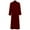 -A-Wine189, variant on FINALGANG Men Autumn Shirts Solid Color Stand Collar Long Sleeve Halloween Pastor Robe Buttons Down Perform Long Clothing Design Durable Soft Fabric