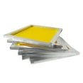 thumbnail image 4 of TECHTONGDA 6Pcs 12"*16" Aluminum Silk Screen Frame Fabric Silk Screen Printing Alumimum Frame with 200 Mesh (80T) Yellow DIY, 4 of 7