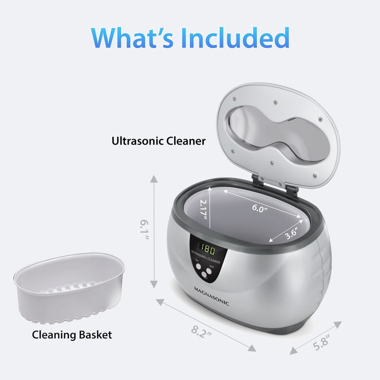Magasonic Ultrasonic Jewelry Cleaner - Professional Glasses