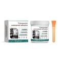 thumbnail image 2 of Multifunctional Transparent Waterproof Glue, Clear Waterproof Sealant, Fast Drying Waterproof Adhesive, Deck Fence Driveway Sealer 5.29oz with Brush, 2 of 9