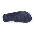 thumbnail image 3 of MUK LUKS Men's Chill Cooler Thong -Navy 11, 3 of 6