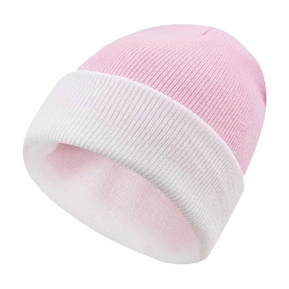 Wensltd Women Fashion Winter Beanie Hat Striped for Snow Ski Outdoor Warm Knit Cap Unisex