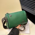 thumbnail image 4 of Bolsa De Hombro Bolso bandolera de piel de vaca impermeable para mujer para el ocio diario (verde) Ehuebsd Para Estrenar, 4 of 9