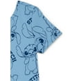 thumbnail image 3 of Stitch Girls Print Skater Dress with Short Sleeves, Sizes 4-12, 3 of 3