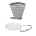 thumbnail image 3 of Taza Plegable de Silicona Jadeshay con Tapa para Camping, 3 of 14