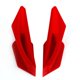 thumbnail image 2 of Alas Aerodinámicas Universales Para Motocicleta Honda Yamaha (Rojo) 1 Par Monstrate VI002871-00, 2 of 7