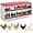 Red-10 Grids, variant on Lumiparty 8-Compartment Galvanized Steel Chicken Nesting Box with Rollaway Design, Blue