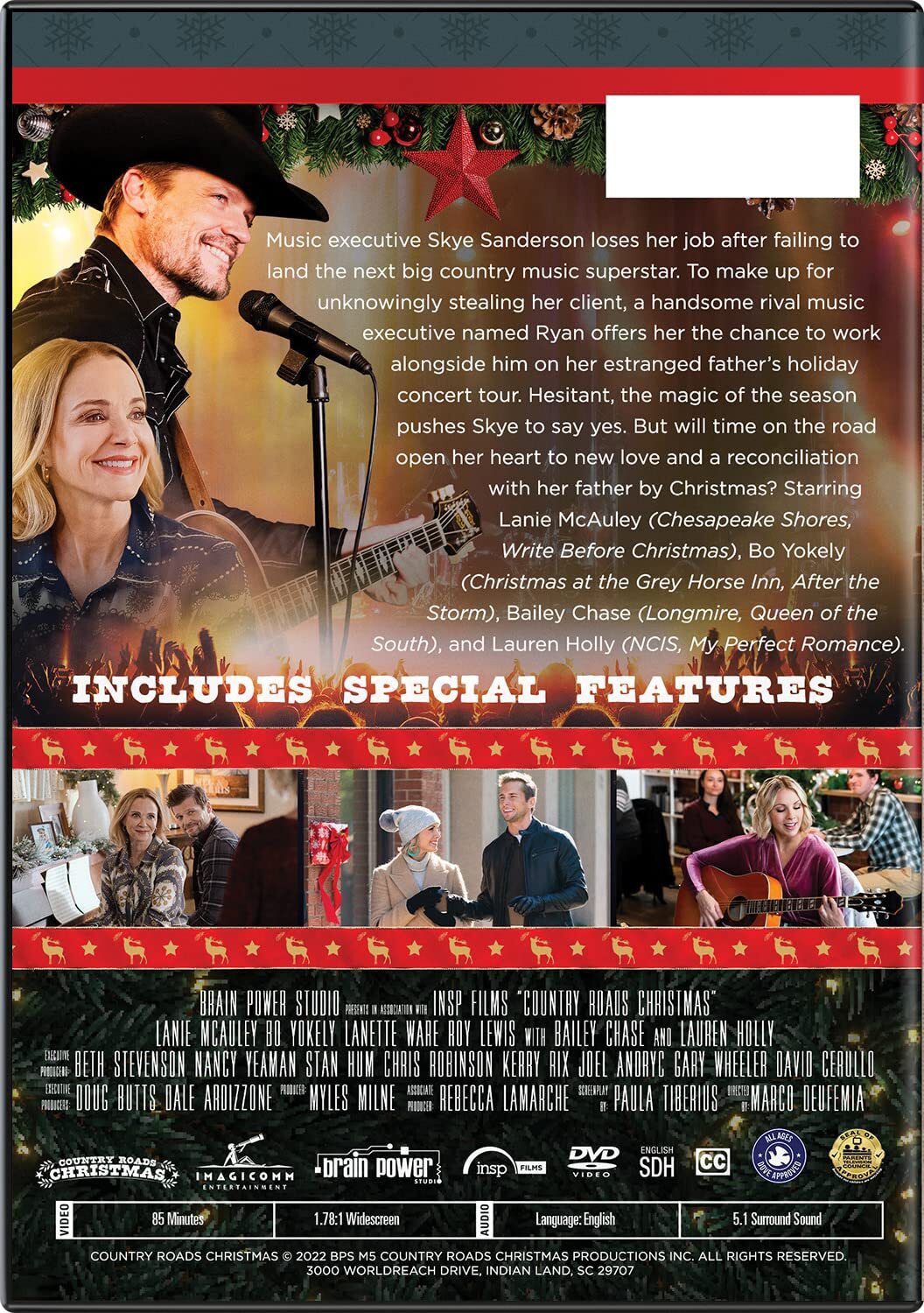 Country Roads Christmas (DVD)