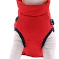 thumbnail image 6 of Outdoor Winter Puppy Pet Supplies Coat Outfit Costume Pet Clothes Pet Jacket Dog Costume Dog Vest PURPLE 2XL, 6 of 8