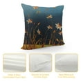 thumbnail image 4 of Nawypu Decorative Square Throw Pillow Cover Cushion Case Watercolor Beautiful Nature Floral Irises Graphic Dandelion Beauty Natural Blue Seeds Spring Dress Pillow Case for Sofa Bed Couch, 4 of 5
