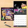 thumbnail image 3 of TF Publishing Humor - Calendar - wall mount - 2023 - space cats - month to view - 12 in x 12 in - dated, 3 of 5