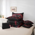 thumbnail image 5 of YST Neon Honeycomb Comforter Set, 7 Pieces, 90 Grams Chemical Fiber, Full Size (2 Count), 5 of 5