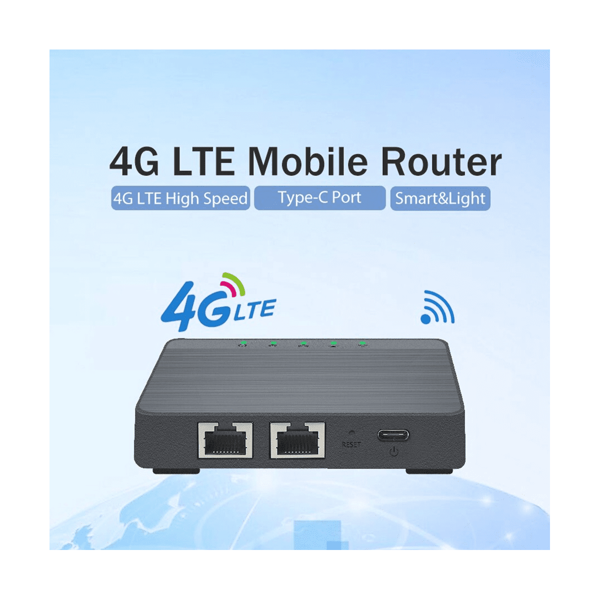 Mini Box 4G Lte Router Wifi SIM Card Modem 4G Car Wifi Amplifier Support 5V USB Power Supply and 30 Device Connections