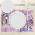 thumbnail image 3 of Ambesonne Unicorn Place Mats Set of 4, Fantasy Animal Birds, Standard Size, Pink Purple, 3 of 6
