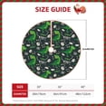 thumbnail image 3 of KLL Dinosaur and Bone Christmas Tree Skirt 48" ,Party Decorations Farmhouse for Christmas Decorations Holiday Party, 3 of 6