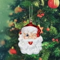 thumbnail image 4 of Ornament Decorations Of 3PCS Personalized Christmas Holiday Santa Decor, 4 of 9
