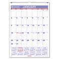 thumbnail image 1 of At-A-Glance PM128 Ruled Daily Blocks Monthly Wall Calendar  January-December  8 x 11, 1 of 1