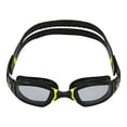 thumbnail image 2 of Gafas de natación Phelps Ninja Smoke Lens color negro y amarillo, 2 of 7