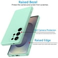 thumbnail image 5 of For Samsung Galaxy S25 Ultra Case, Liquid Silicone Phone Case for Samsung Galaxy S25 Ultra, Ebizware Shockproof Full-Body Protective Rugged Rubber Slim Cover with Microfiber Lining - Mint Green, 5 of 11