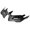 Water ripples, variant on Fanoery Aerodynamic Motorcycle Fairing Wing ABS Material Direct Fit Wind Tunnel Design L