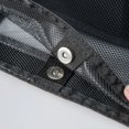 thumbnail image 3 of Mesh Beach Tote Bag with Insulated Cooler Compartment Foldable Organizer(grey), 3 of 5