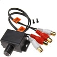 thumbnail image 2 of Car Stereo Amplifier Gain Level Bass Audio Volume Control Knob with 2 RCA Connector, 2 of 3