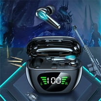 FYHALE Digital Display Touch-Control TWS-Headphones Wireless Bluetooth Earphones Earbuds Headset 1200mAh Charging Bin Long