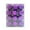 Purple, variant on White Plastic Christmas Shatterproof Hanging Ball Ornaments, 24 Count (1.6")