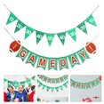 thumbnail image 4 of 2pcs Hanging Rugby Banner American Football Paper String Flag Sports Theme Party Banner, 4 of 6