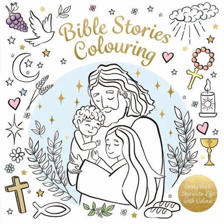Kingfisher Bible Stories Colouring (Paperback)