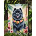 thumbnail image 3 of Chow Chow Luau Garden Flag 11.25 in x 15.5 in, 3 of 5