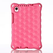 Rugged Case for Lenovo Tab M8 HD/Smart Tab M8/Tab M8 FHD, Kid Friendly Silicone Heavy Duty Case Cover for Lenovo M8 TB-8505F TB-8505X TB-8505FS TB-8705F TB-8705N 8 inch Tablet (Rose)