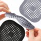 thumbnail image 1 of Colector de pelo para desagüe de ducha, cubierta de desagüe para ducha, tapón de pelo de silicona duradero con 4 ventosas, traje fácil de instalar para baño, bañera, cocina, 1 of 5