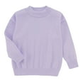 thumbnail image 4 of UngA Girls Long Sleeve Sweaters Kids Casual Crew Neck Sweaters for Girls Cute Fall Pullover Tops (Purple,15-17 Years), 4 of 4
