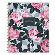 2024-2025 Weekly Monthly Planner, 8.5x11, Blue Sky, Roosevelt Pink