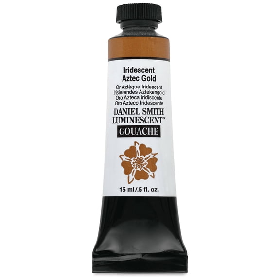 Daniel Smith Extra Fine Gouache - Iridescent Aztec Gold, 15 ml