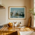 thumbnail image 4 of Echo Park Lake & Downtown Los Angeles - Los Angeles California Photography Cityscape Skyline Fountain Lake Palm Tree Water Unframed Wall Art Print 20 x 28 inches, 4 of 7