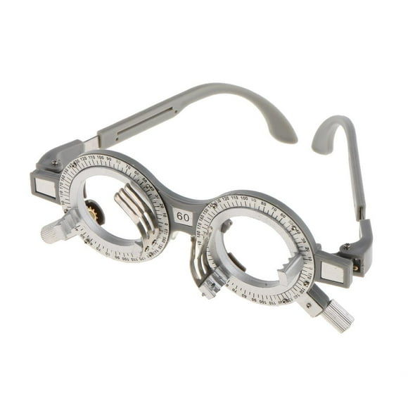 Marco de lente de prueba óptica Macarena para gafas Almohadillas ajustables 60mm