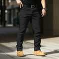 thumbnail image 4 of Cargo Pants for Men 2025 Outdoor Durable Stretch Slim Fit Hiking Combat Pants with Pockets Mens Trousers, 4 of 8