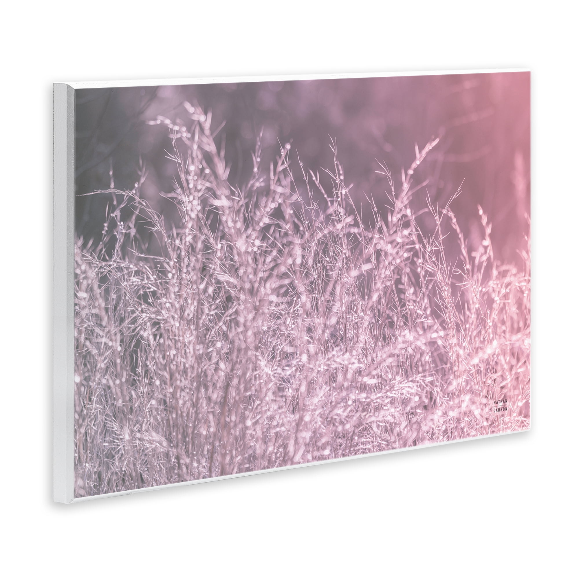 Stupell Industries Pink Morning Gentle Meadow Wall Plaque Art, design by Nathan Larson