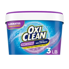 OxiClean Odor Blasters Versatile Home and Laundry Stain Remover Powder, 3 lb