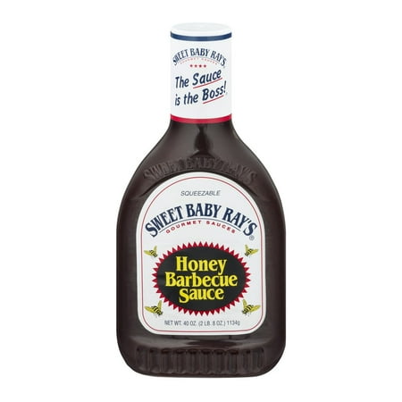 (2 Pack) Sweet Baby Ray's Honey Barbecue Sauce, 40 (Best Memphis Bbq Sauce)